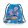 Disney Stitch Tartós Poliészter Tornazsák – Kék UX132835-K