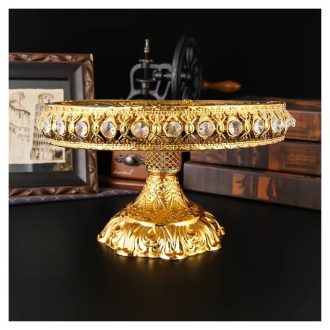 Aranyozott gyümölcsöstál 35 cm VL2917263