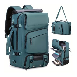   ENOSHI 3in1 multifunkciós táska cipő és laptop tartóval Kékeszöld WA1802516-3