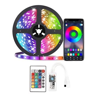 WiFi RGB LED szalag szett távirányítóval 5m