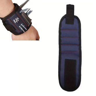   Mágneses Csuklópánt Csavarok és Szögek Tartásához - Sötétkék WW06543-2