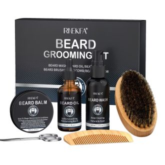   RNEKFA professzionális férfi szakállápoló és formázó készlet díszdobozban YH1582567