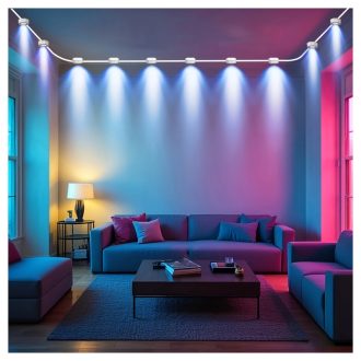 LiHangStar Okos RGB LED Szalagfény 100 cm YV2180838