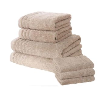   7 részes pamut törölköző szett - 3 különböző méret 