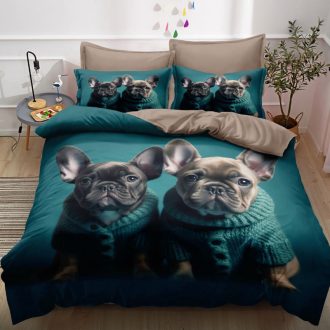 7 részes minőségi ágynemű Happy Dogs 2 G-04