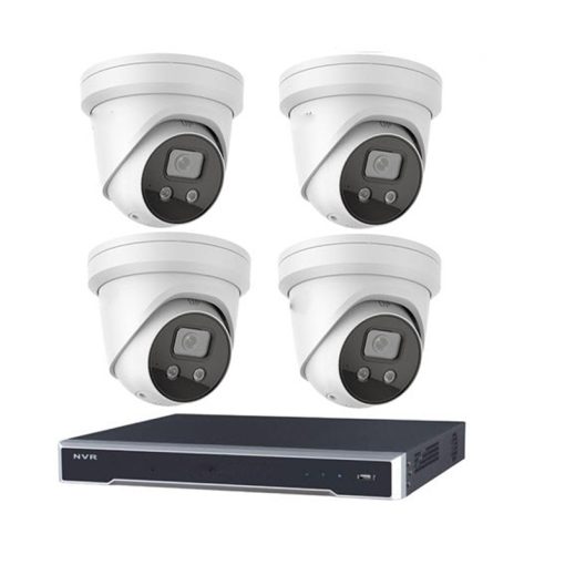 4 kamerás kamera rendszer Full HD PoE