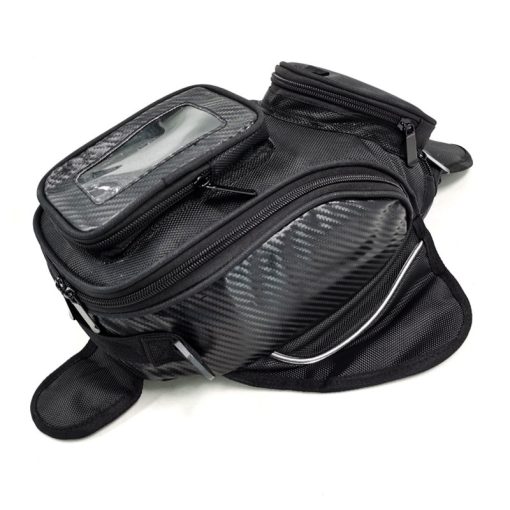 Carbon mintás Motoros tanktáska holm0394