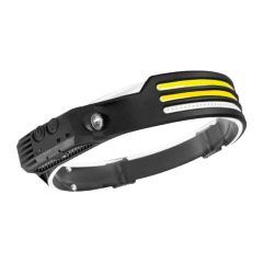   LED-es, mozgásérzékelős fejlámpa 4 fényforrás - COB holm8384