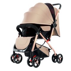   Prémium vízálló babakocsi, összecsukható, khaki holm8502