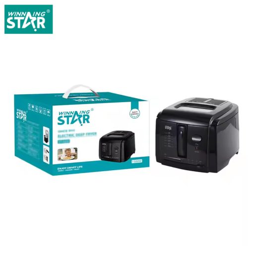 WINNING STAR ST-9200 elektromos olajsütő 3 literes levehető olajtartállyal 1500W