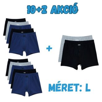 10+2 Férfi boxer L  z005-7